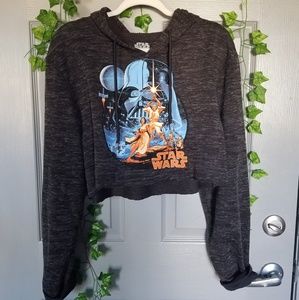 Star Wars DIY Cropped Hoodie